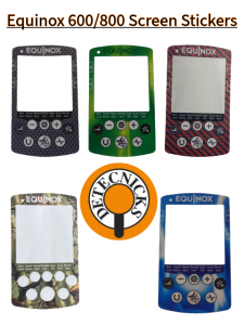 Minelab Equinox screen stickers